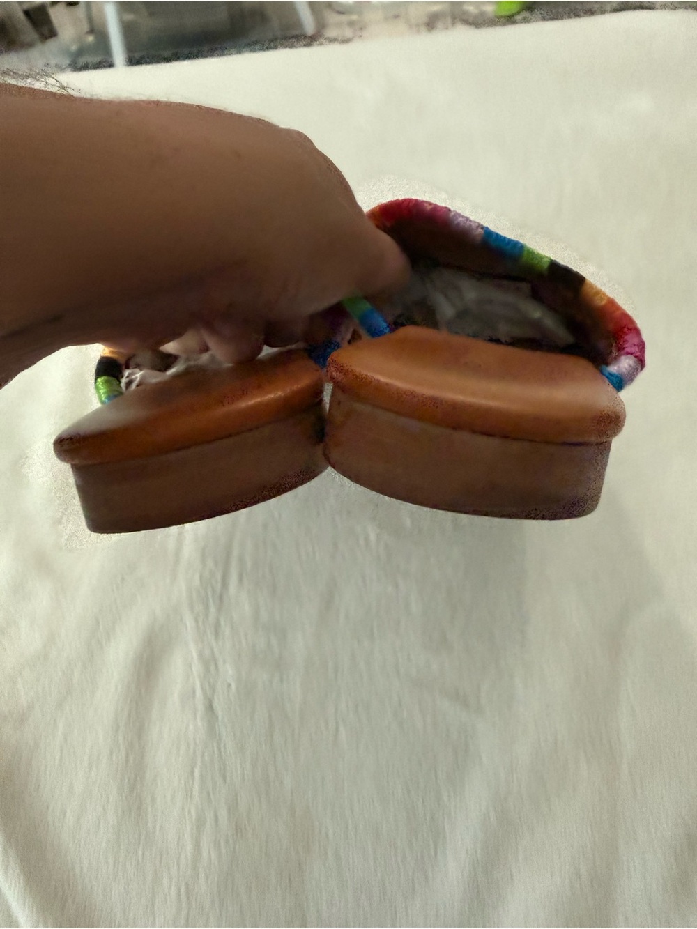 Farm Rio Multicolor Beaded Raffia Slip-On Mules - Natural 9 - Picture 3 of 7